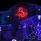 4.5ft Inflatable with LED Flying Ghost Broke Out from Window Halloween Decor